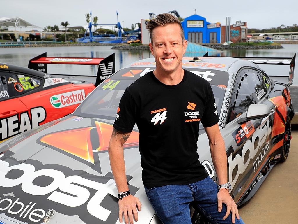 James Courtney is confident he can keep up with the younger drivers. Picture: Scott Powick Newscorp