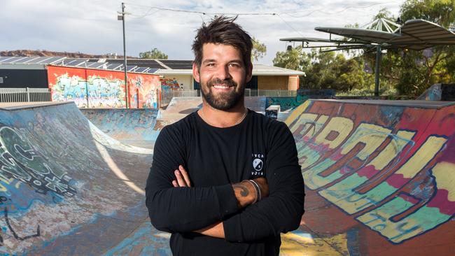 Alice Springs Mayor Matt Paterson said seeing consultations underway for a regional skate park facility was ‘exciting’. Photo: Emma Murray.