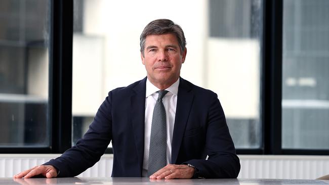 BOQ CEO Patrick Allaway. Picture: Jane Dempster/The Australian.