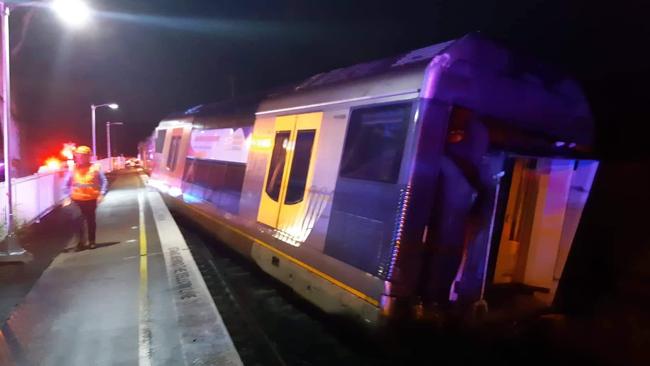 Allan Martin Simpson caused a train derailment in October, 2021. Picture: Fire and Rescue NSW