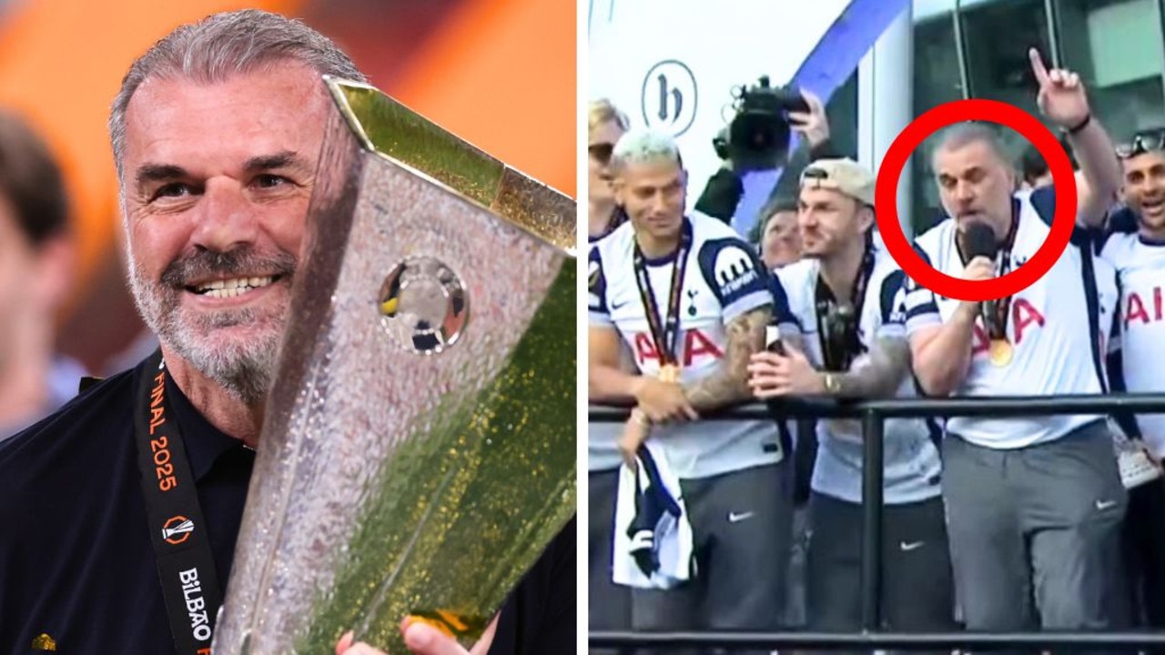 Ange Postecoglou drops new cold one-liner