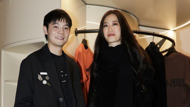 Creators of the fashion label Song for the Mute, Melvin Tanaya and Lyna Ty.