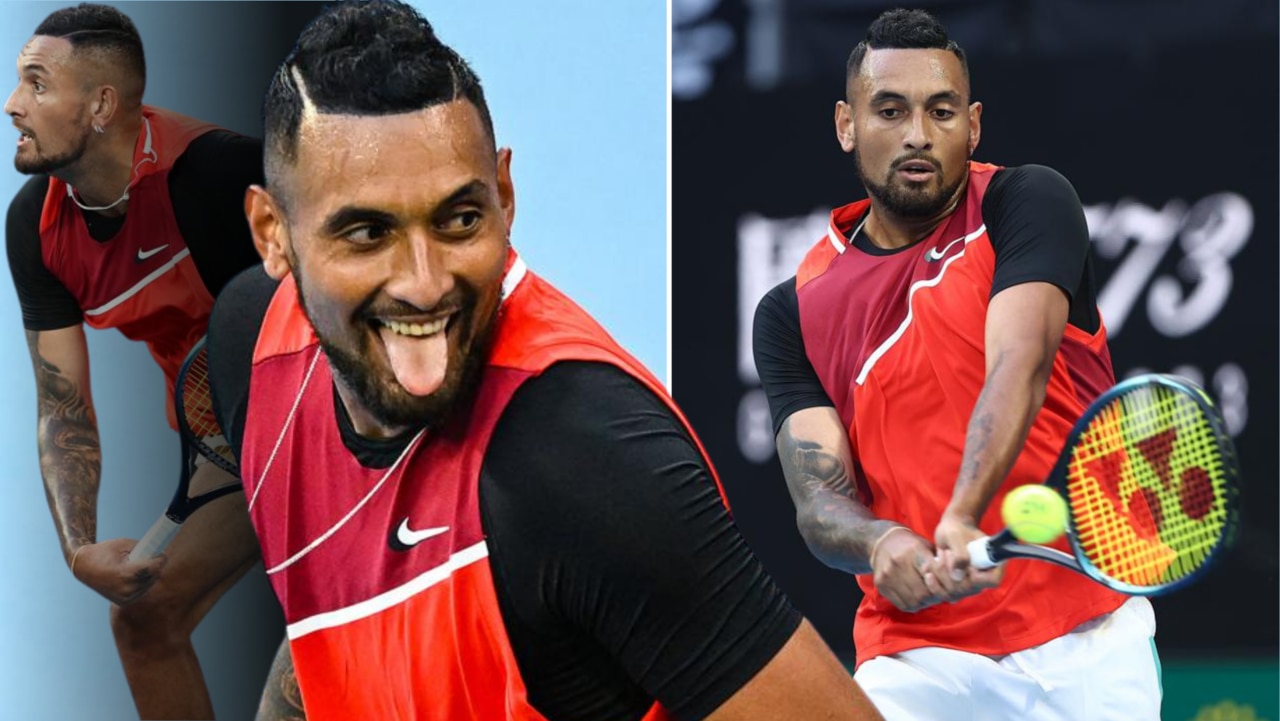 Nick Kyrgios was back in his element on Tuesday night.