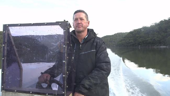 HORNSBY ADVOCATE: Bruce Alford on the Hawkesbury River. The Hawkesbury River Rock Oysters have seen a sharp decline after two deadly viruses hit the farmers in the last 10 years. Picture: Angelo Velardo