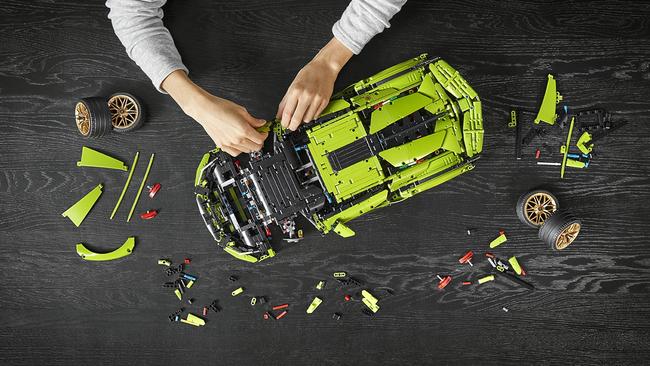 Lamborghini’s Sian Lego kit is a challenging build.