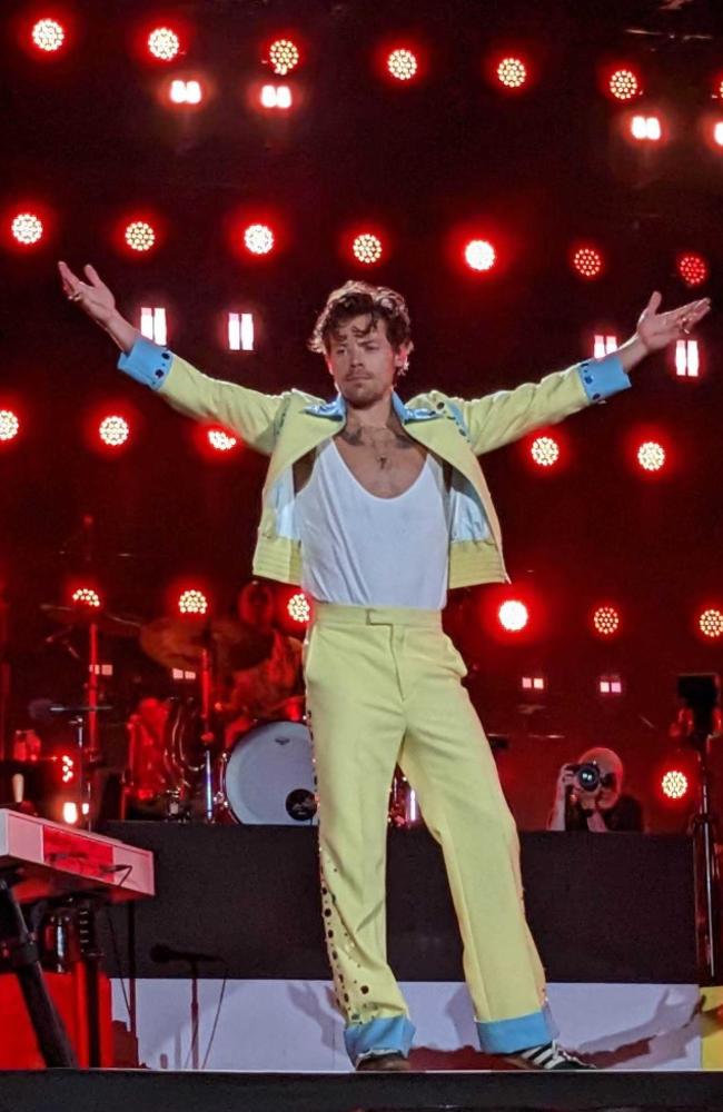 Harry Styles raked it in with his Australian tour. Picture: Supplied.