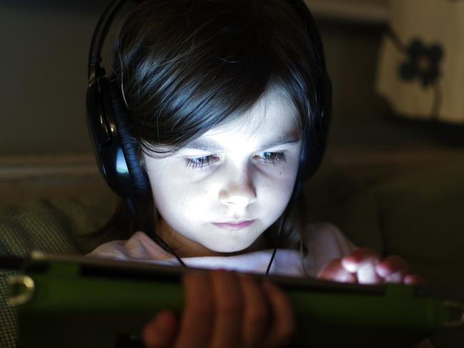 The study revealed 45 per cent of parents did not monitor their children’s computer time.