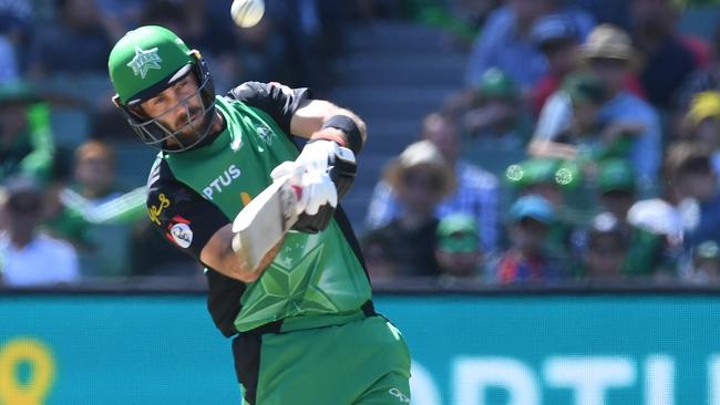 Glenn Maxwell delivered in a big way against the Sydney Sixers. (AAP Image/Julian Smith) 