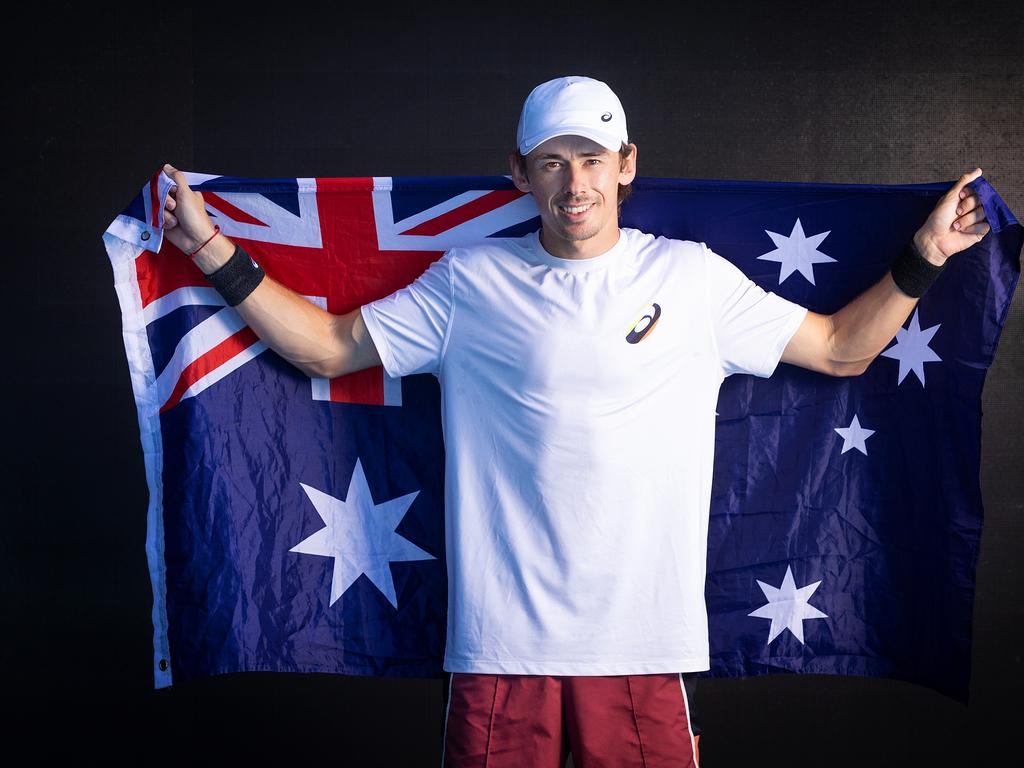 No Australian man has won at the Australian Open since 1976. Can Alex de Minaur finally end the drought? Picture: Mark Stewart