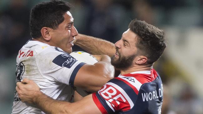 Jason Taumalolo and James Tedesco are earning the big dollars but are great investments for their clubs. Picture: AAP Image/Craig Golding