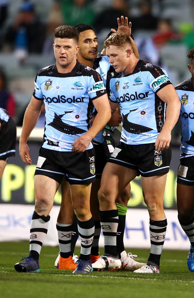 Jack Williams scored a vital try on his NRL debut.