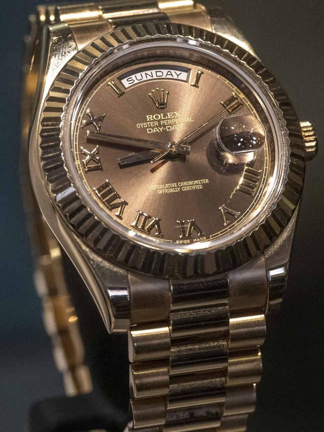 Rolex has been subpoenaed to the case. Picture: Supplied