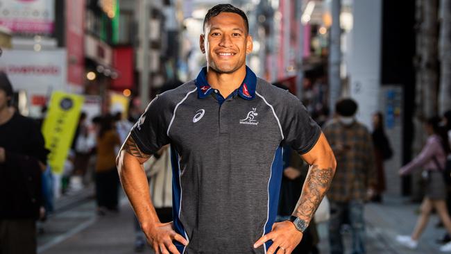 Qantas will end its sponsorship of Rugby Australia and the Wallabies after a 30-year partnership but denies it has anything to do with last year’s controversy over Israel Folau. Picture: Stuart Walmsley/Rugby AU Media