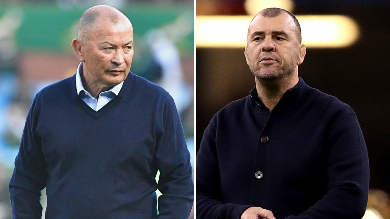 Eddie Jones and Michael Cheika.