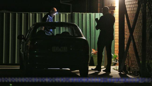 A woman is fighting for life after being shot in Glenroy. Picture: Hamish Blair