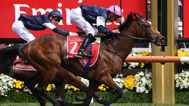 Rekindling wins the Melbourne Cup.