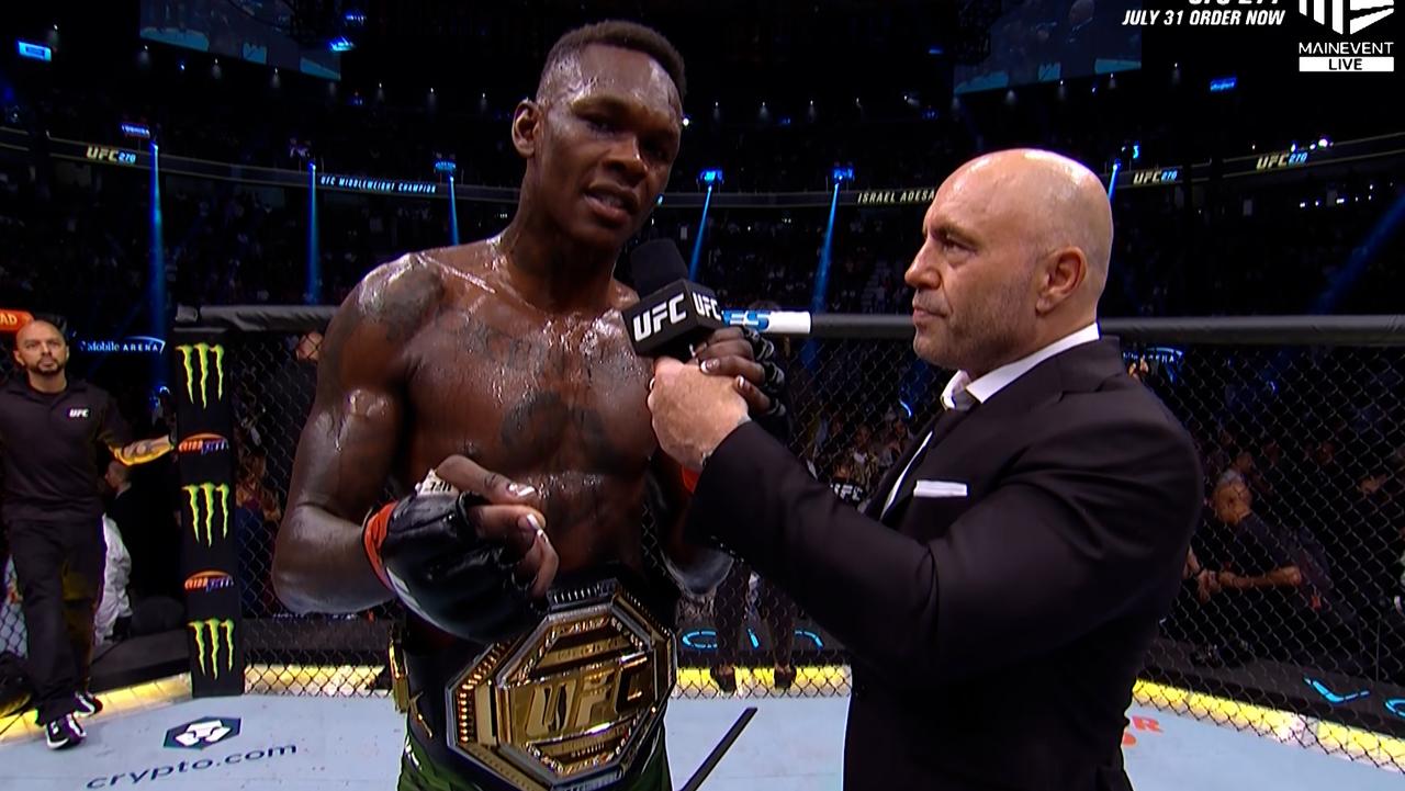 Adesanya’s special praise for ‘excellent’ rival as Kiwi champ makes it FIVE title defences