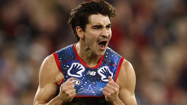 Bedford made 16 appearances for the Demons in 2022, eight of which were as the sub. Picture: Darrian Traynor/Getty Images