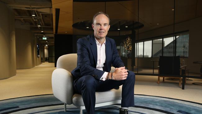 Hamish Douglass is “more comfortable” about the outlook than he was in July and has been quietly wading into the market. Picture: Britta Campion / The Australian