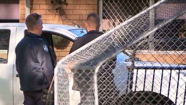 Police say the offender grabbed the woman by the hair, dragged her to the kitchen and cable tied her to a table. Picture: 7 News