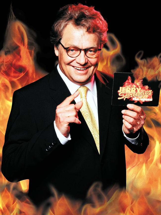 Soul as Jerry Springer in musical Jerry Springer - The Opera in 2004.