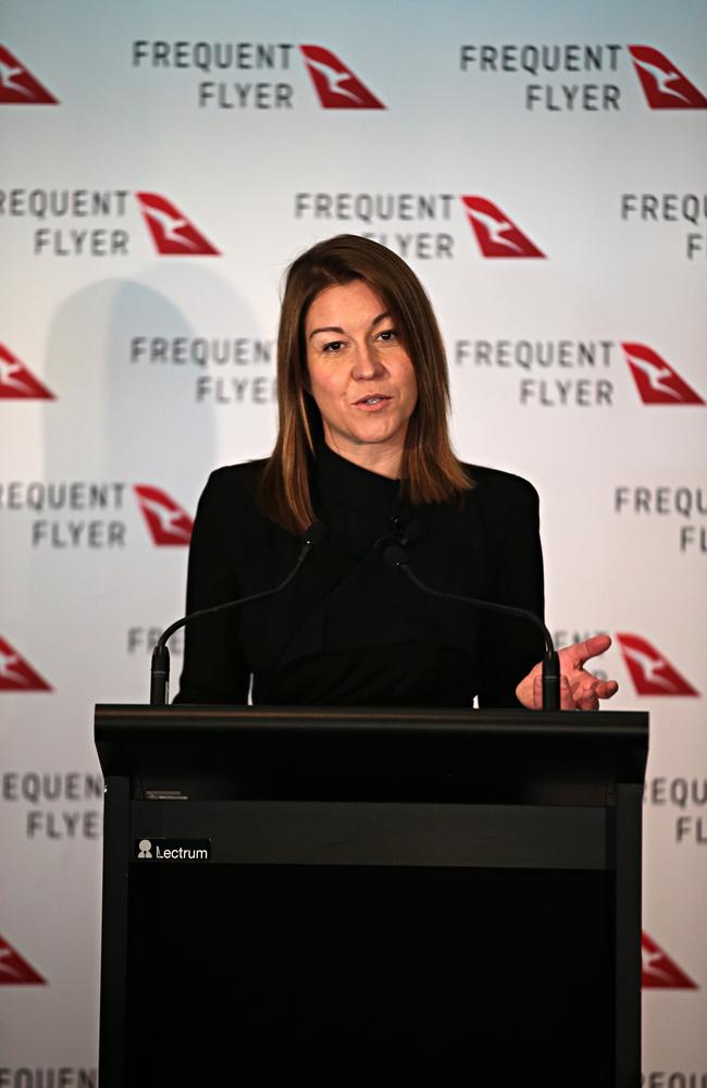 Chief Executive of Qantas's loyalty business Olivia Wirth has announced she will be leaving the company. Picture: Adam Yip