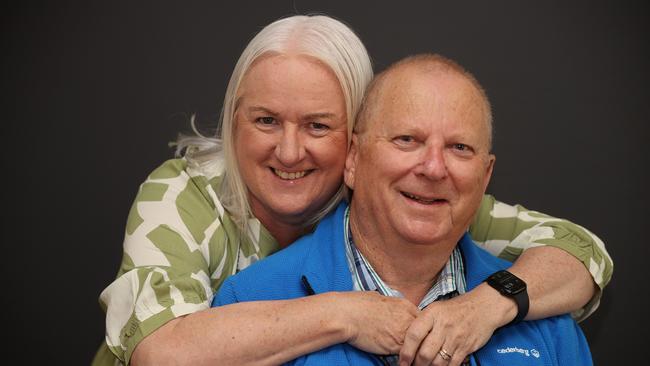 Trevor Bennion had a cardiac arrest on his morning walk with his wife Rhonda jumping in to give him CPR to keep him alive. Picture: Alison Wynd