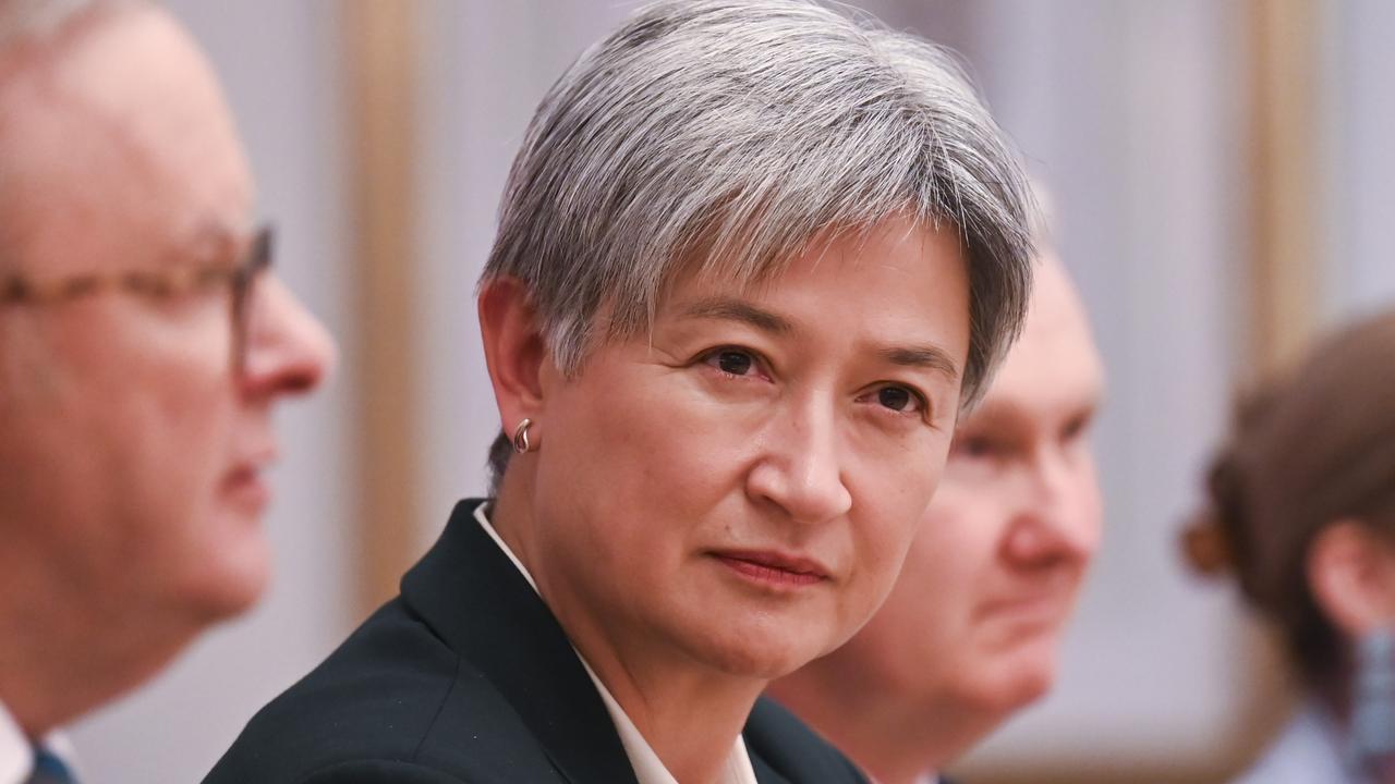 Penny Wong has congratulated the Albanese government for getting the final tariff removed. Picture: NewsWire / Martin Ollman