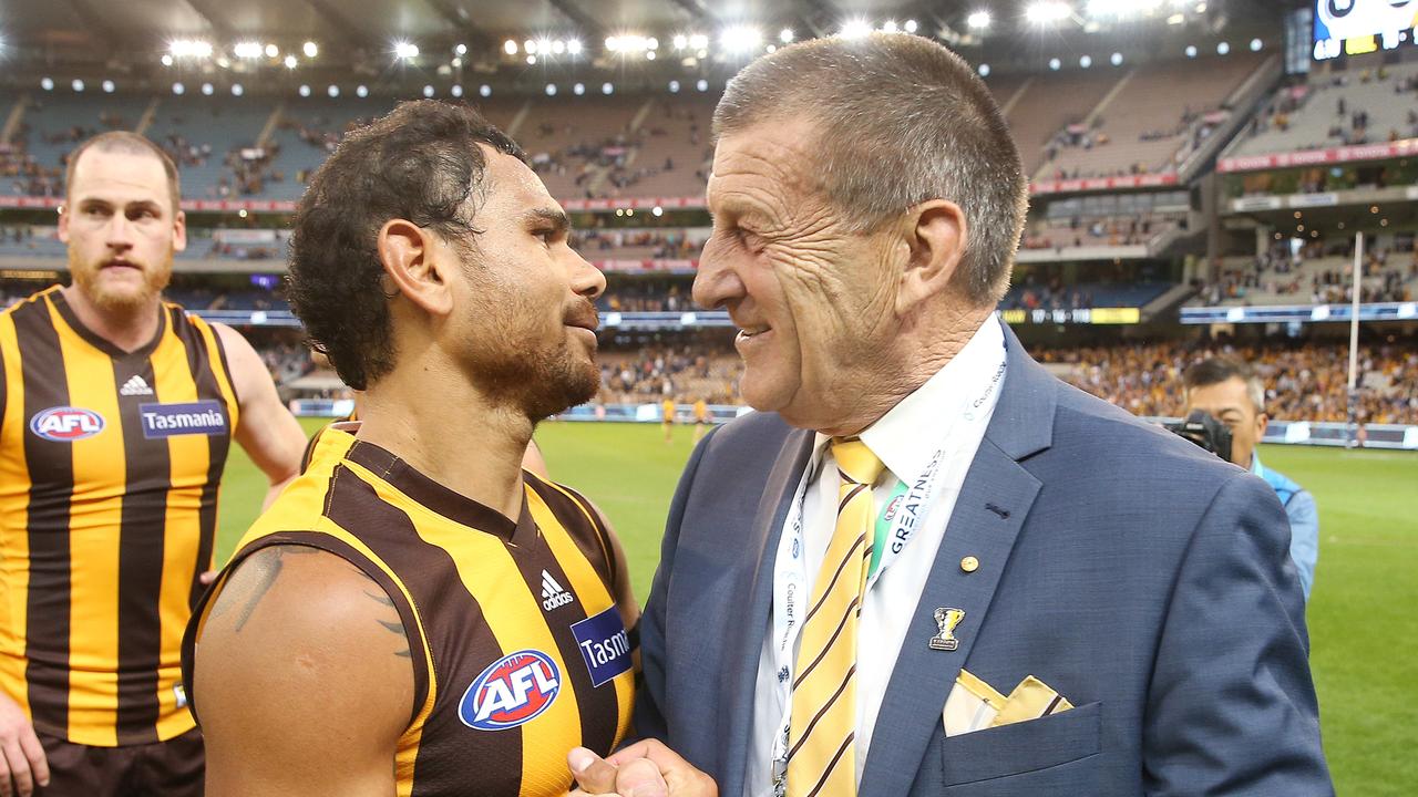 Cyril Rioli isn’t a fan of Jeff Kennett’s comments. Photo: Michael Klein