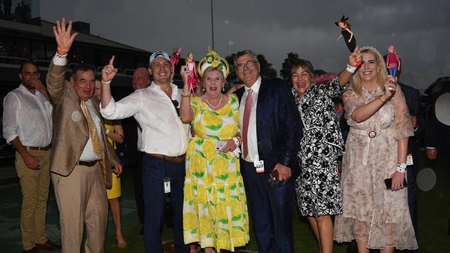 Tony Gollan and Alan Acton (right of centre) won the Magic Millions QTIS in 2020. Picture: Steve Holland