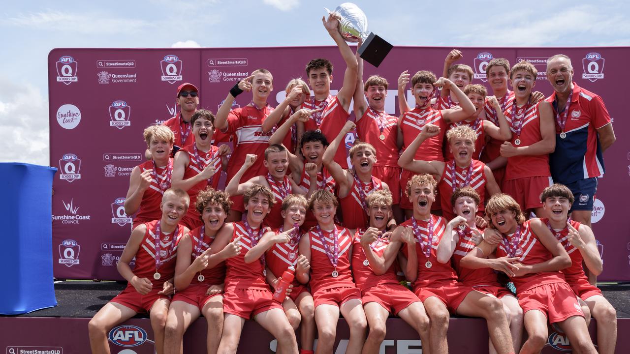 REPLAYS: Gold Coast powerhouse sweeps to yet more AFLQ Schools Cup glory