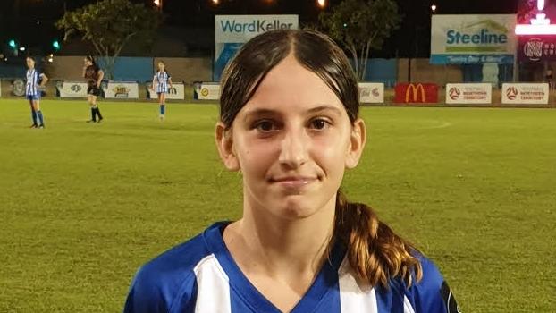 Sophia Makrylos was Hellenic’s hero and the player of the match with her hat-trick against the NT Yapas in the Women’s Challenge Cup Final.