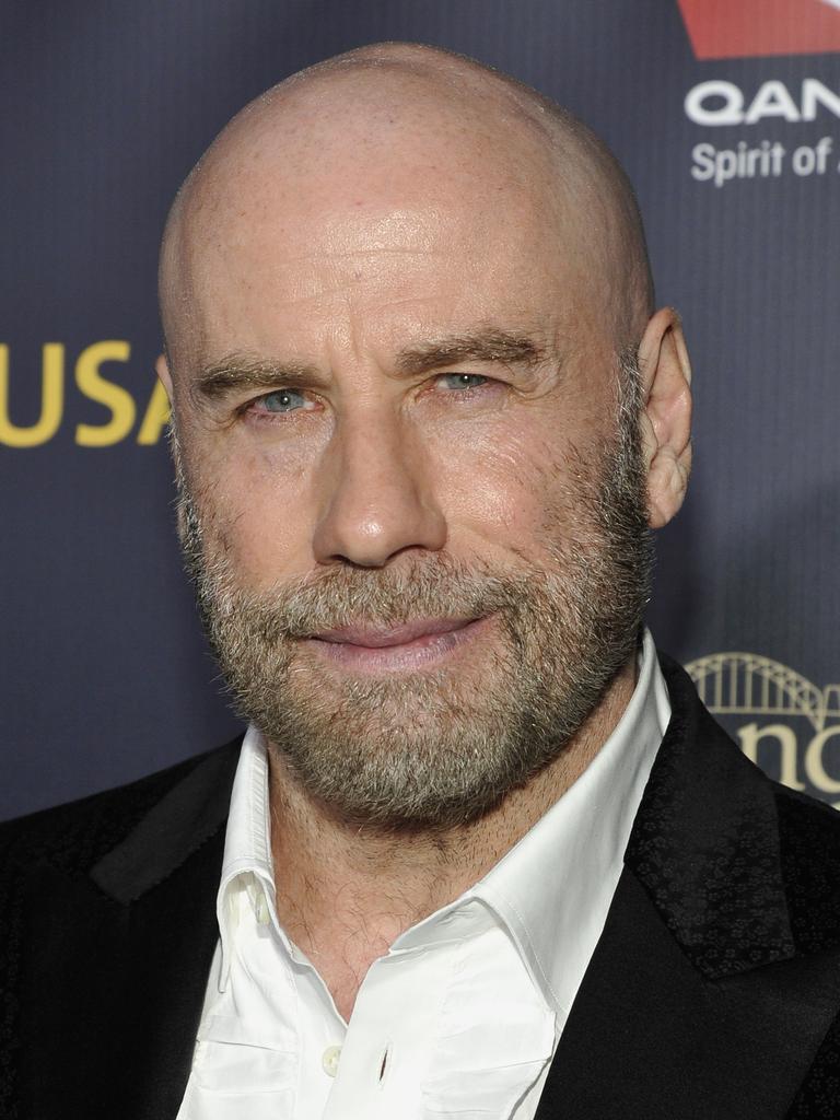 John Travolta bald: Pitbull convinced actor his ditch his hair | The ...