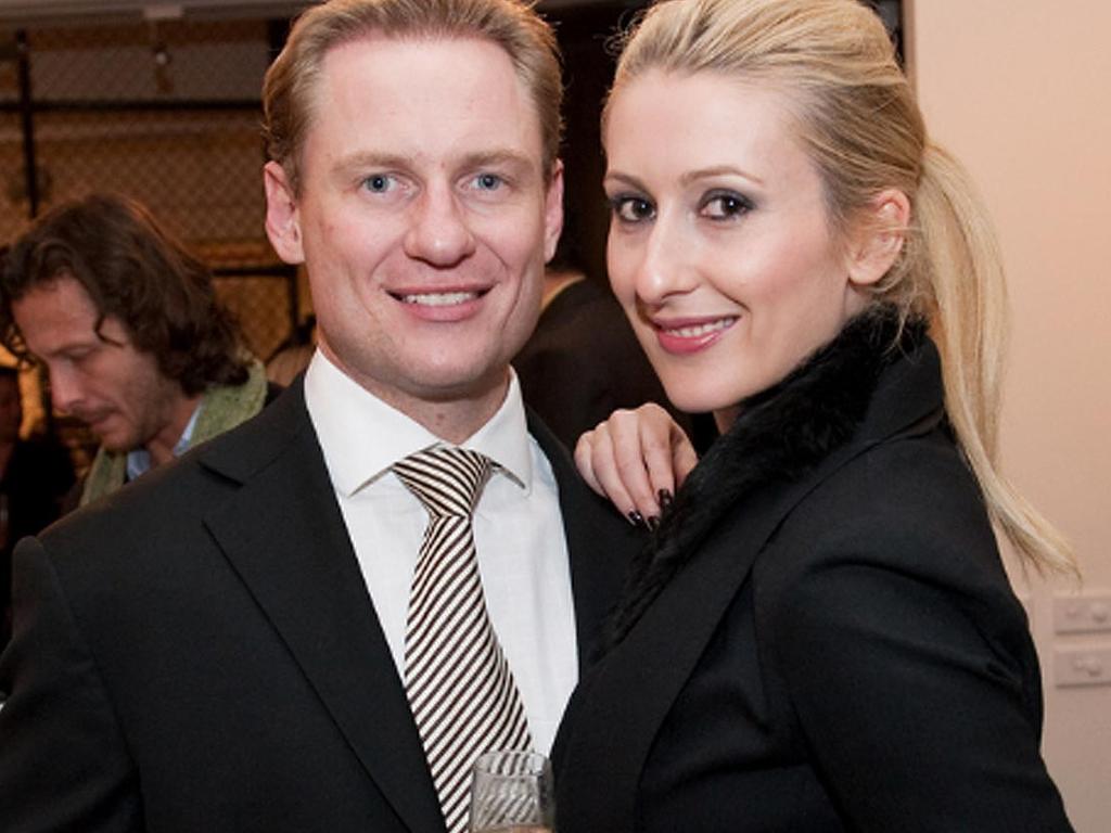 Property developer Jason Varker-Miles and Wife Trish Varker-Miles (nee Nicol).