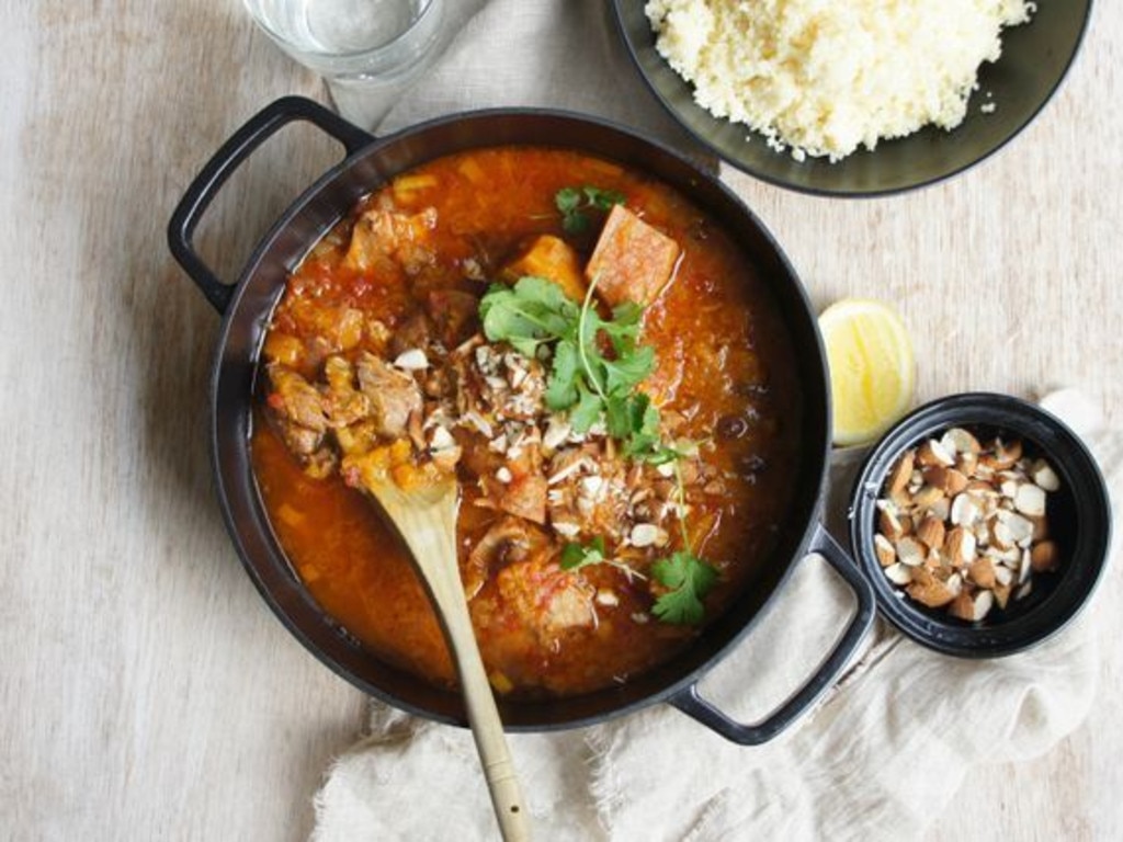 Slow cooker Moroccan chicken. Picture: Australia's Best Recipes.