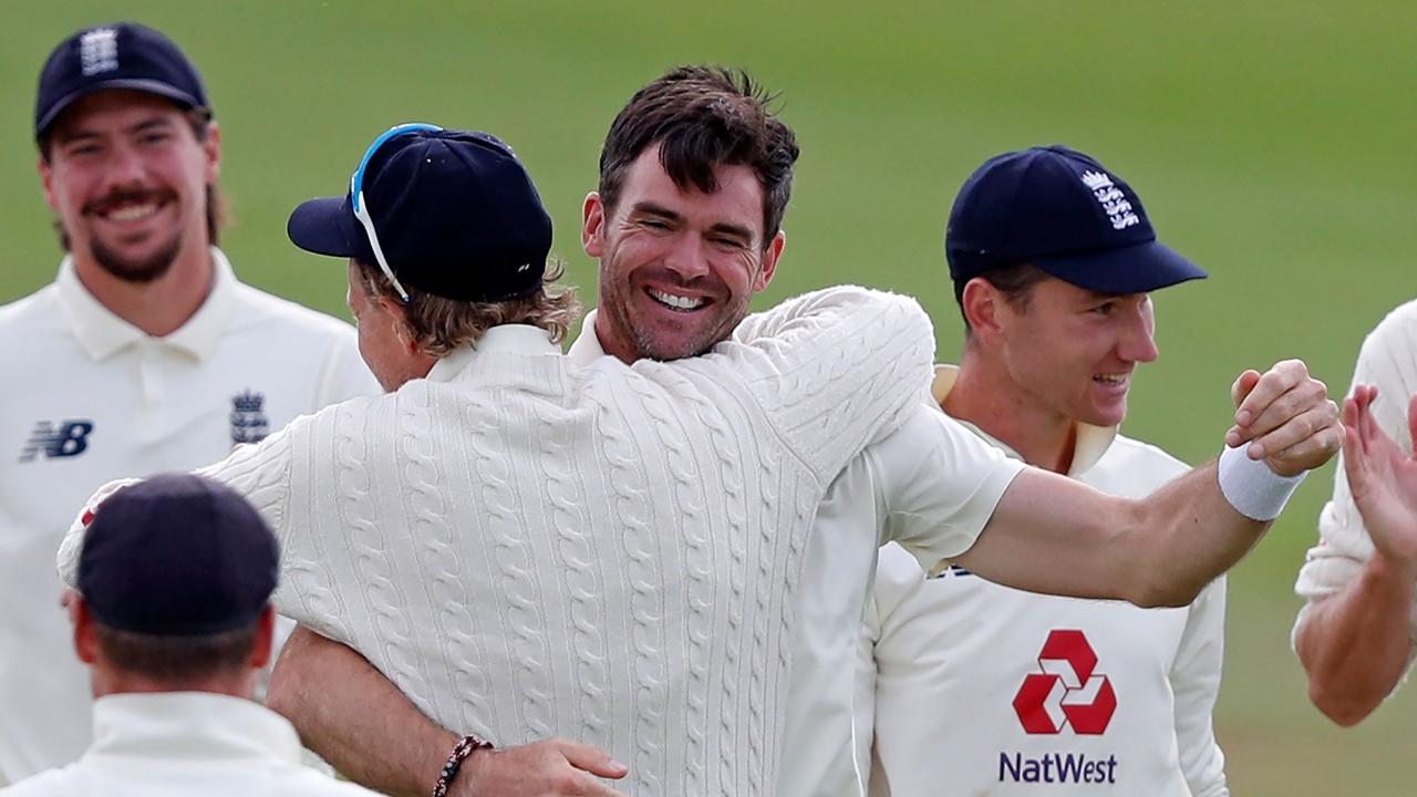 The ageless Jimmy Anderson was England’s fastest bowler last time out. Photo by Alastair Grant / POOL / AFP