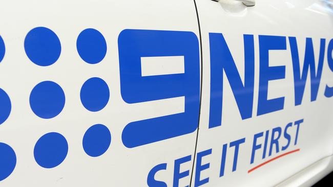 A stock image of the Nine Network logo on a news crew car, Thursday, March 13, 2014. (AAP Image/Dan Peled) NO ARCHIVING