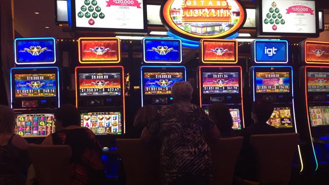 The Territory government lowered the cap on pokie machines earlier this month, with the new figure still allowing for 20 new pokies to be approved in the Northern Territory. Picture: Chris Pavlich.