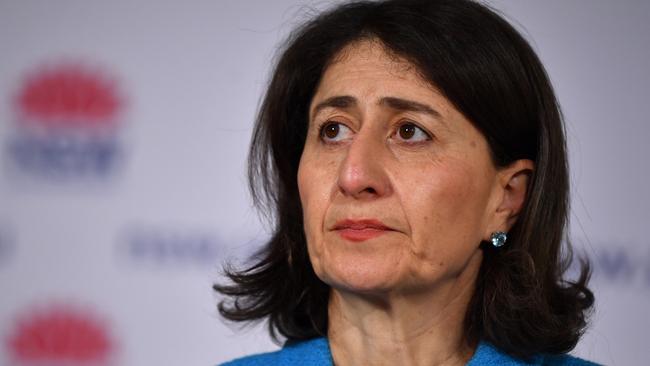 Former NSW premier Gladys Berejiklian ‘had built a reputation for humility, hard work and delivery – the antithesis of the flashy politician’. Picture: Getty Images