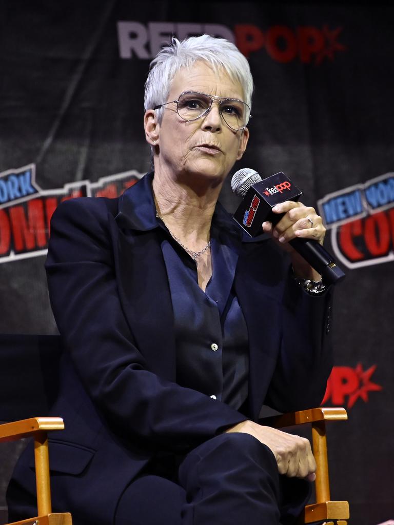 Actress Jamie Lee Curtis shared his tweet with her fans as she pleaded with Ye to stop his harmful rhetoric. Picture: Astrid Stawiarz/Getty Images for ReedPop