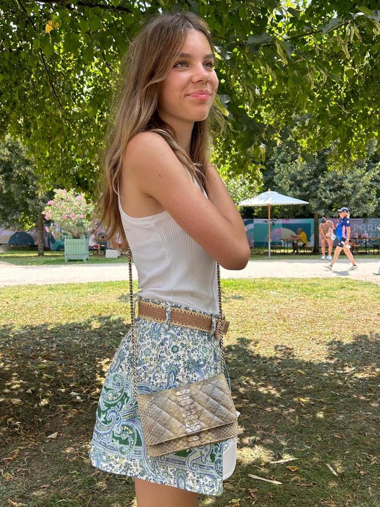 Nika from Ukraine, and based in London, wore Aussie powerhouse Zimmermann.