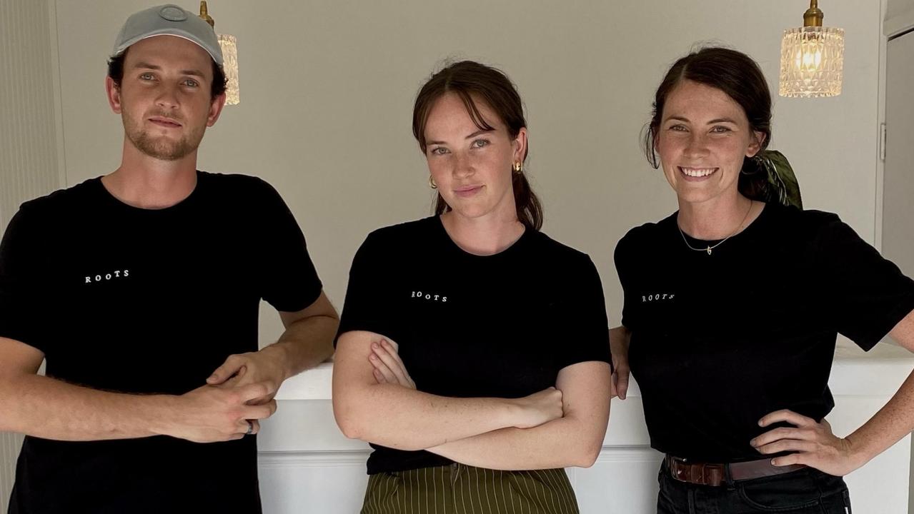 Siblings Wesley and Skye Bailey and Jana Temple (nee Bailey) brought the Roots Collective to life as the fruit of decades of work in customer service and hospitality. Picture: supplied