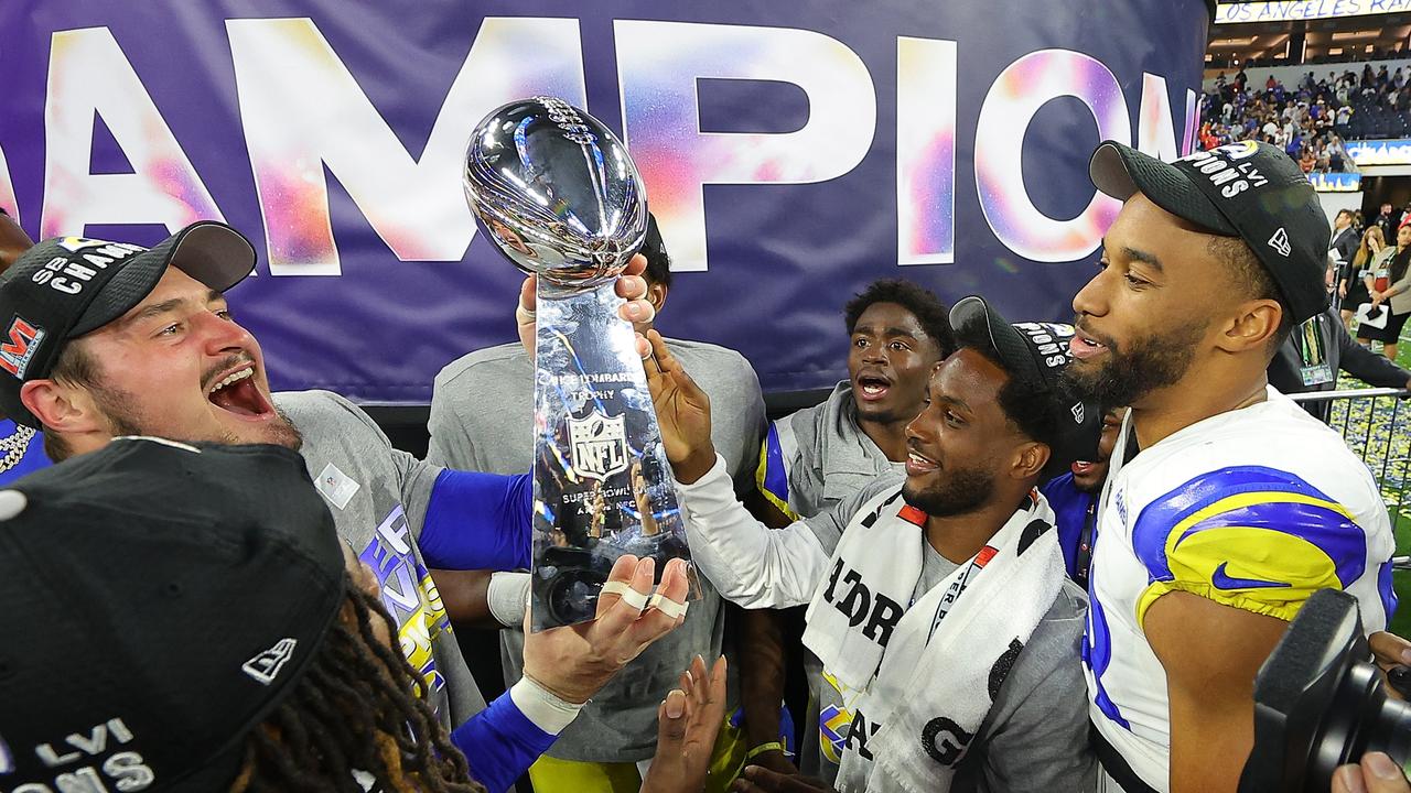 Super Bowl 2022: The Los Angeles Rams Win Vince Lombardi Trophy