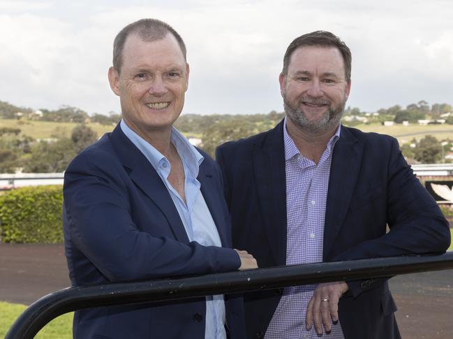Racing SA chief executive Vaughn Lynch (left). Picture: Racing SA