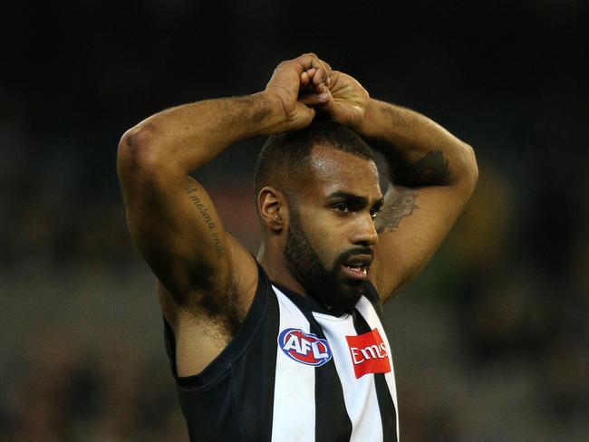 Former Collingwood defender Heritier Lumumba.