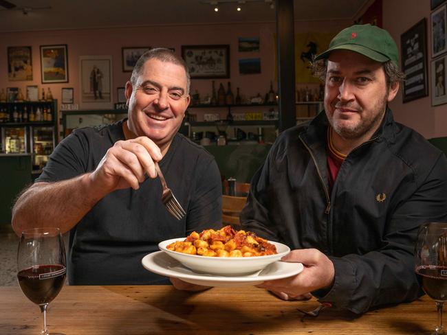04-07-2024 Liapri Geelong owners Peppe and Luke Scorpo   have won best Italian restaurant in the Geelong Advertiser. Picture: Brad Fleet