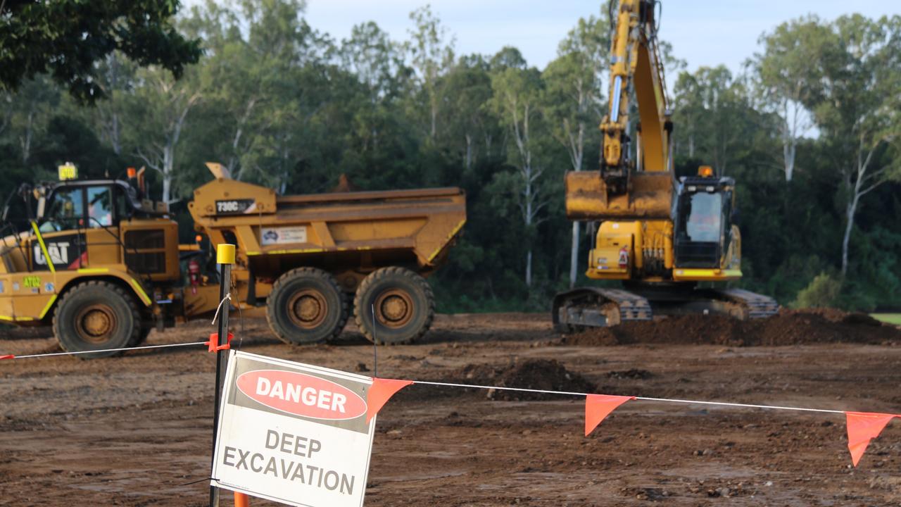 Flood-damaged Colleges Crossing Recreation Reserve has been demolished. Picture: Ipswich City Council