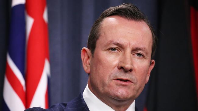 WA Premier Mark McGowan. Picture: Jackson Flindell