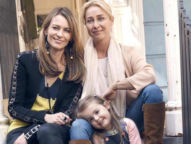 Kat Stewart, Asher Keddie, and Isabella Monaghan as the Proudman women. Picture: Network Ten