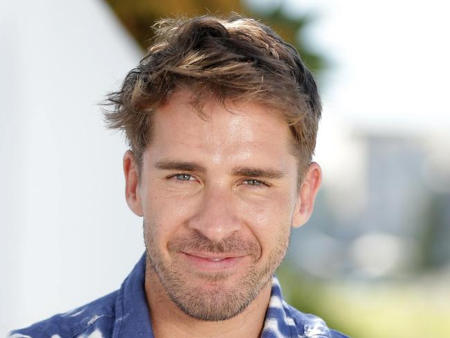 Actor Hugh Sheridan at Bondi Beach on Wednesday, November 11, 2020.Picture: Christian Gilles